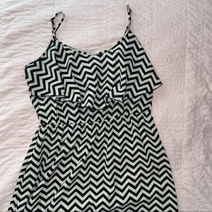 Chevron Maxi Dress